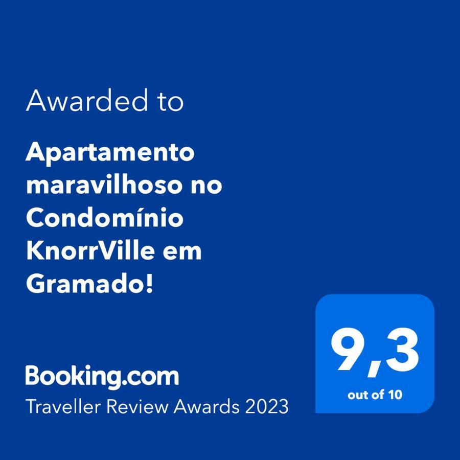 Apartamento Maravilhoso No Condominio Knorrville Em Gramado! Экстерьер фото